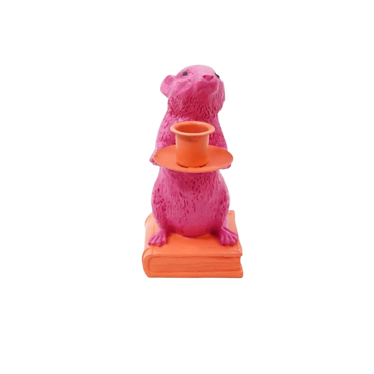 Kandelaar - Mighty Mouse Roze/Oranje