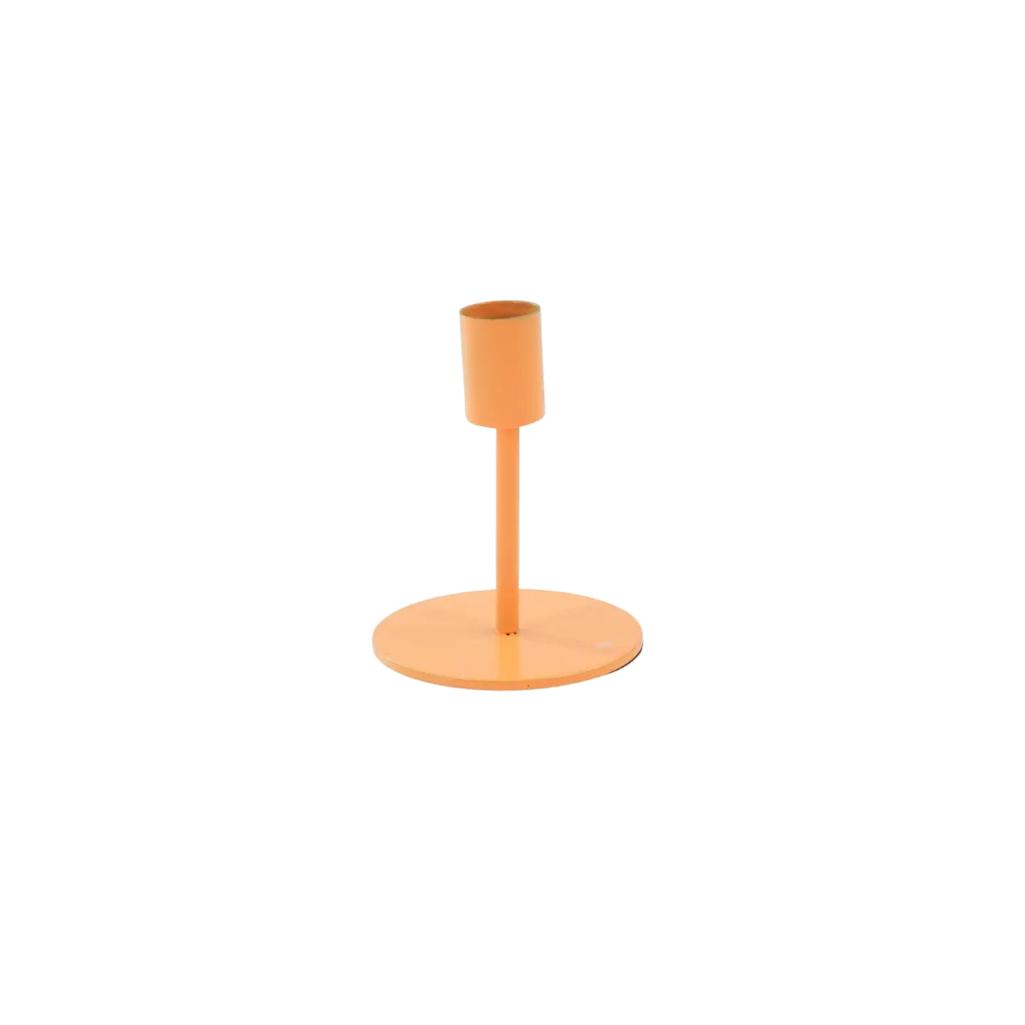 Kandelaar - Basis Metaal Oranje