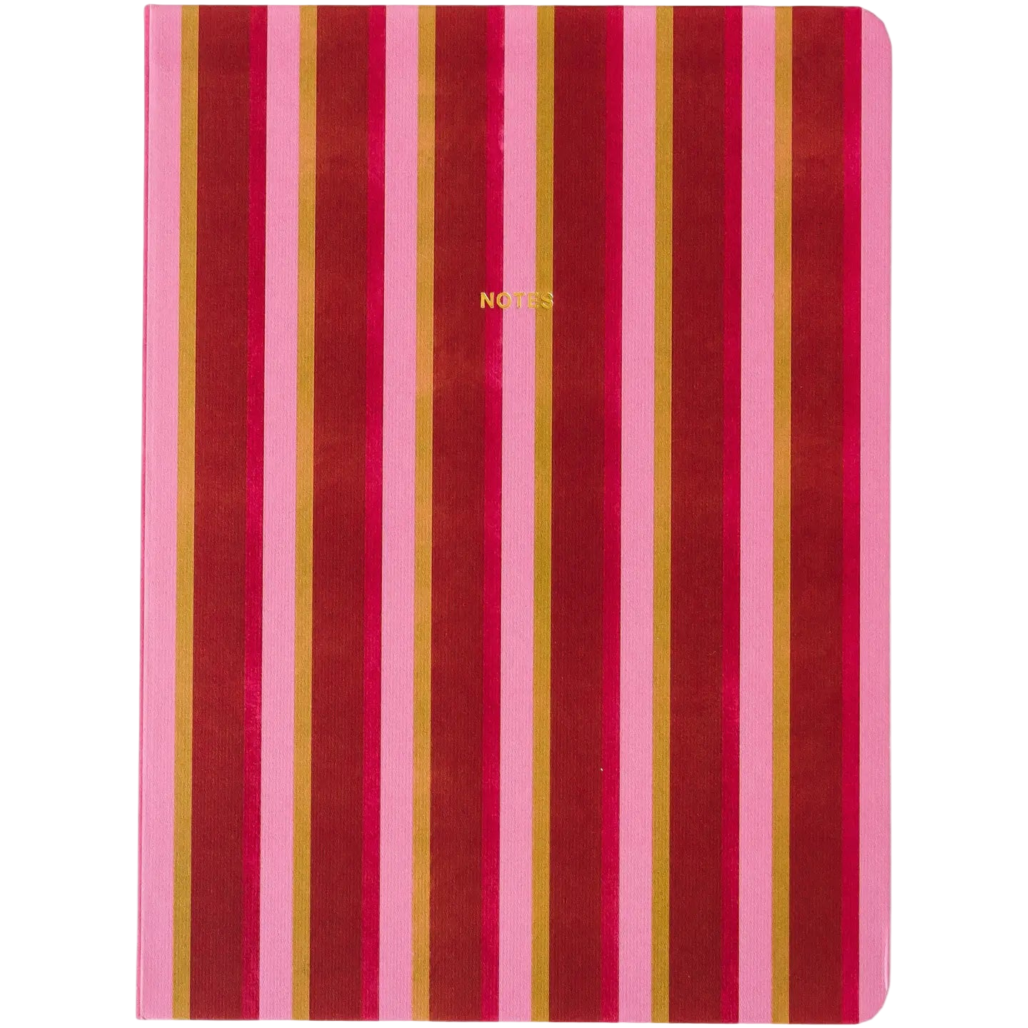 Notitieboek - Streep Rood/Roze