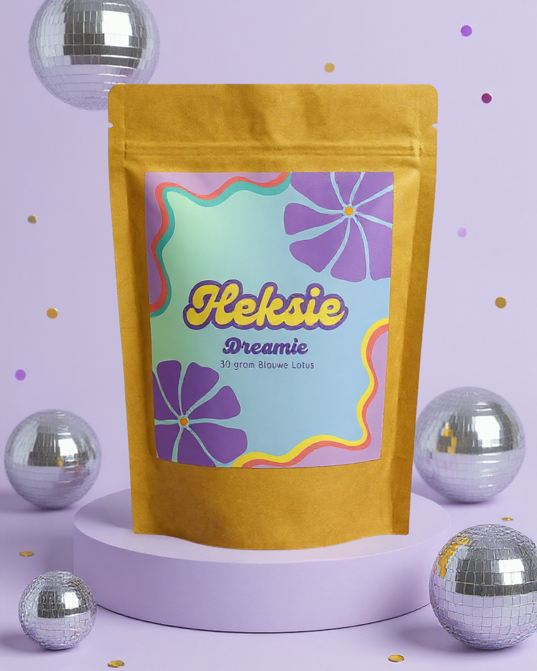 Heksie Dreamie - Blauwe Lotus bloemen