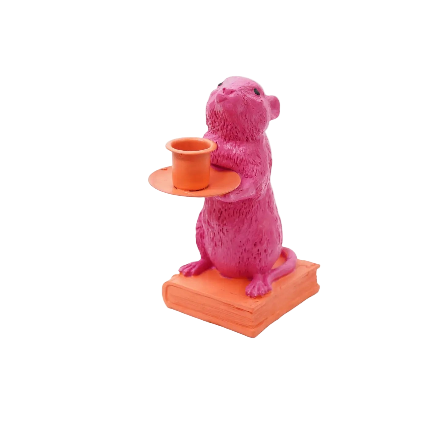 Kandelaar - Mighty Mouse Roze/Oranje